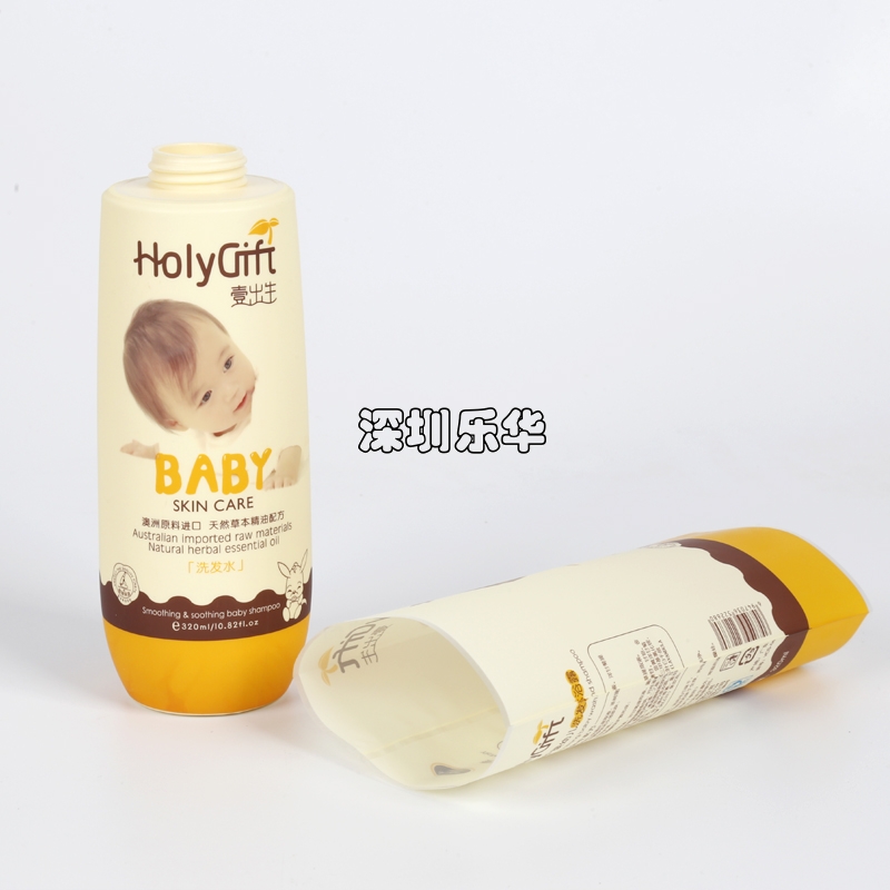 樂華包裝沐浴露瓶PET印刷薄膜標(biāo)簽10色印刷